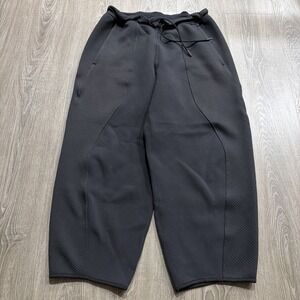 Lululemon Pants Womens M Mixed Fabric Relaxed Fit Tapered High Rise Pant Yoga